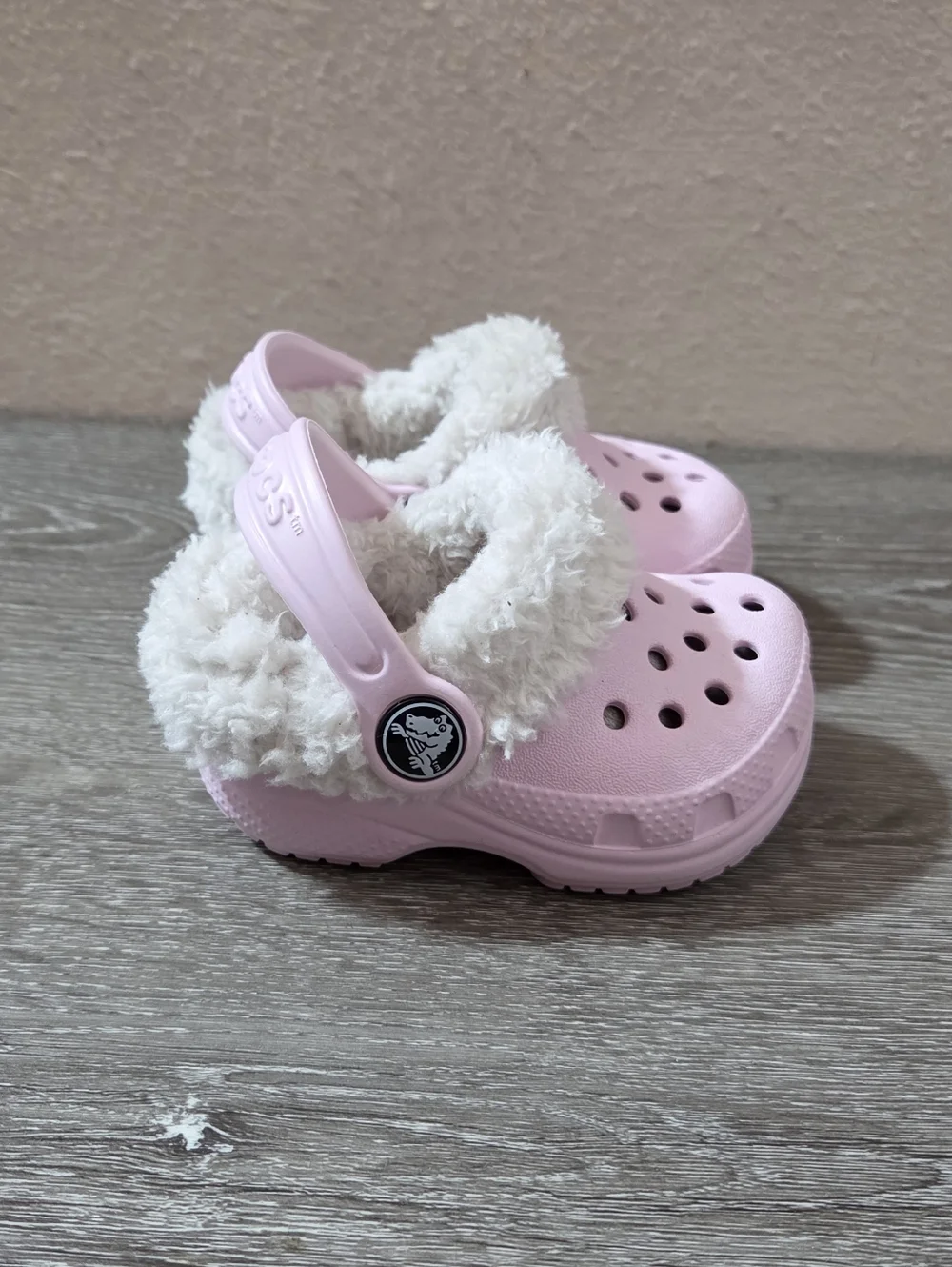 Crocs Mammoth Lined Clog Infant Size 2-3 Pink New Without Tags